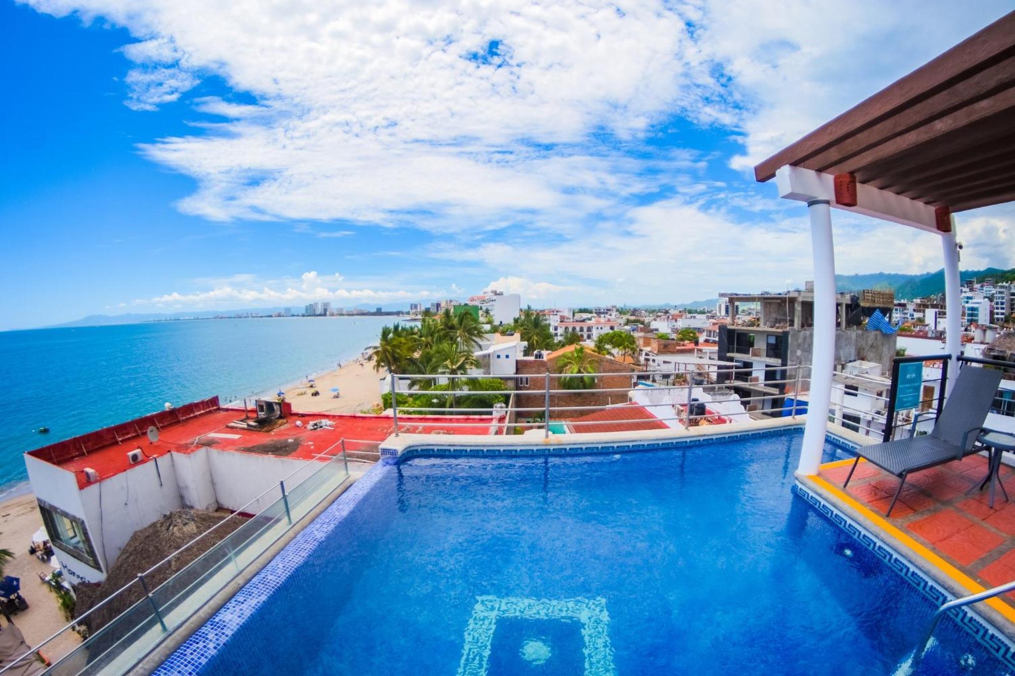 Hotel Suites Nadia بويرتو فالارتا المظهر الخارجي الصورة